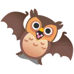sowa + nietoperz