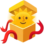 regalo + faccina sole