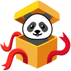 regalo + panda