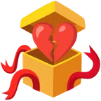 regalo + cuore infranto