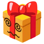 regalo + stella con scia