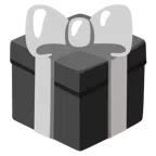 regalo + cuore nero
