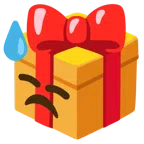 regalo + faccina abbattuta sudata