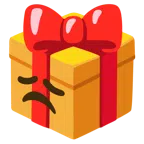 regalo + faccina delusa
