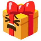 regalo + faccina stanca