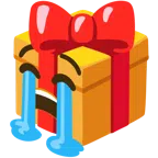 regalo + faccina disperata