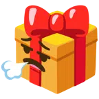 regalo + faccina che espira