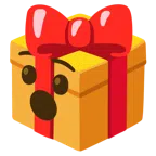 regalo + faccina sorpresa
