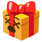 regalo + faccina frastornata