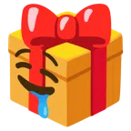 regalo + faccina che sbava