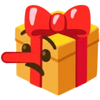 regalo + faccina bugiarda
