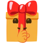 regalo + faccina che zittisce