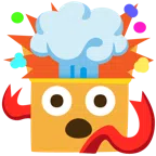 regalo + testa che esplode