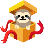 regalo + bradipo