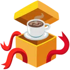 regalo + bevanda calda