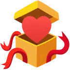 regalo + cuori