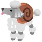 Pudel + Schnecke