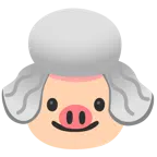 Pudel + Schweinegesicht