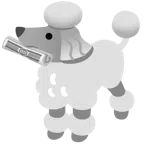 Pudel + Zeitung