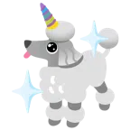 Pudel + Einhorn