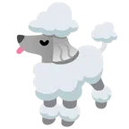 Pudel + Wolke