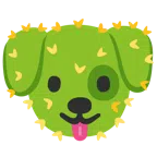 Hundegesicht + Kaktus