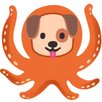 Hundegesicht + Oktopus
