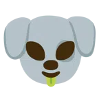 Hundegesicht + Außerirdischer