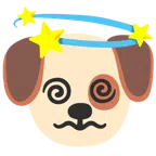 Hundegesicht + schwindlig