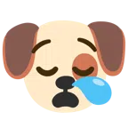 Hundegesicht + schläfriges Gesicht