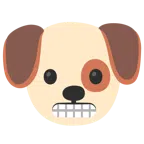 Hundegesicht + Grimassen schneidendes Gesicht