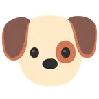 Hundegesicht + Gesicht ohne Mund