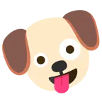 Hundegesicht + irres Gesicht