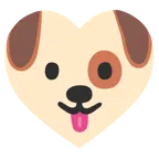 Hundegesicht + Herz