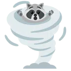 Waschbär + Wirbelsturm