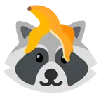 Waschbär + Banane