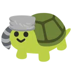 Waschbär + Schildkröte