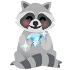 Waschbär + Edelstein
