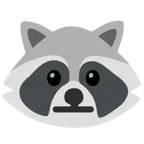 Waschbär + neutrales Gesicht