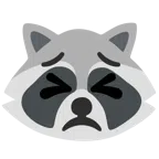 Waschbär + entschlossenes Gesicht