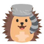 Waschbär + Igel