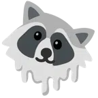Waschbär + schmelzendes Gesicht