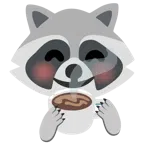 Waschbär + Heißgetränk
