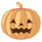 Holz + Halloweenkürbis