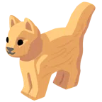 Holz + Katzengesicht