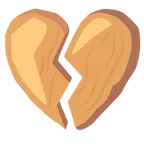 Holz + gebrochenes Herz