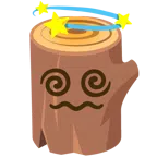 Holz + schwindlig