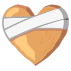 Holz + Herz mit Verband