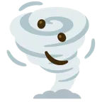 cara derritiéndose + tornado