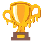 cara derritiéndose + trofeo